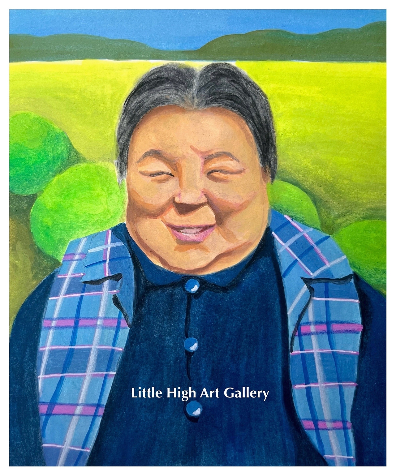 近期的不透明水彩