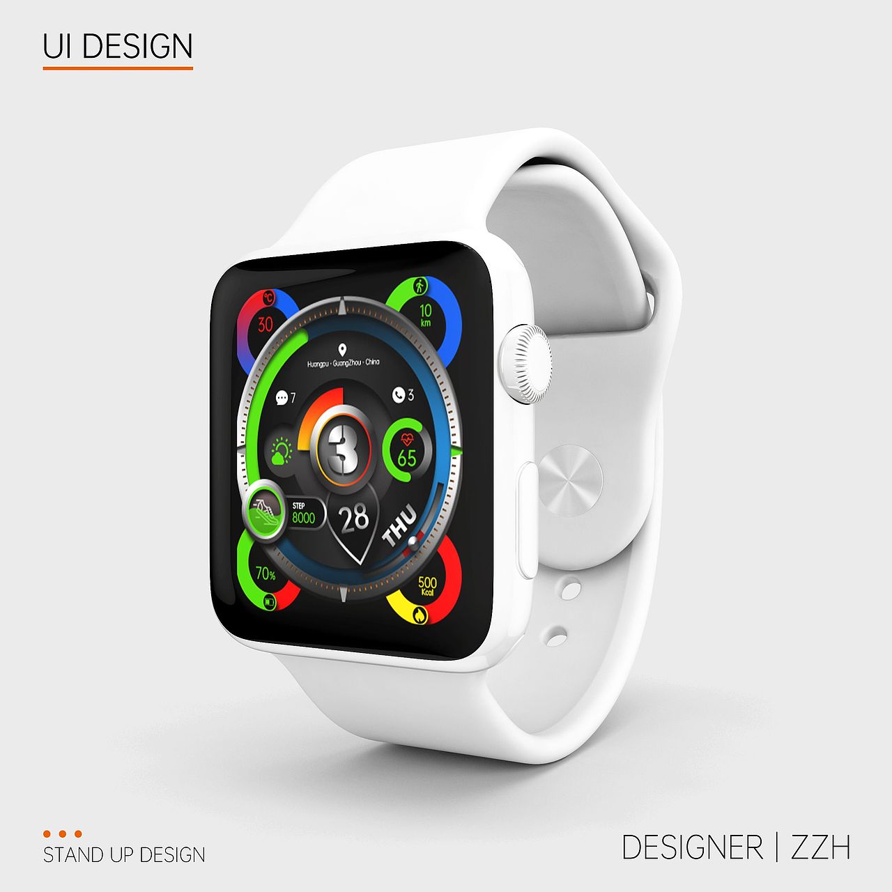 AppleWatch表盘设计