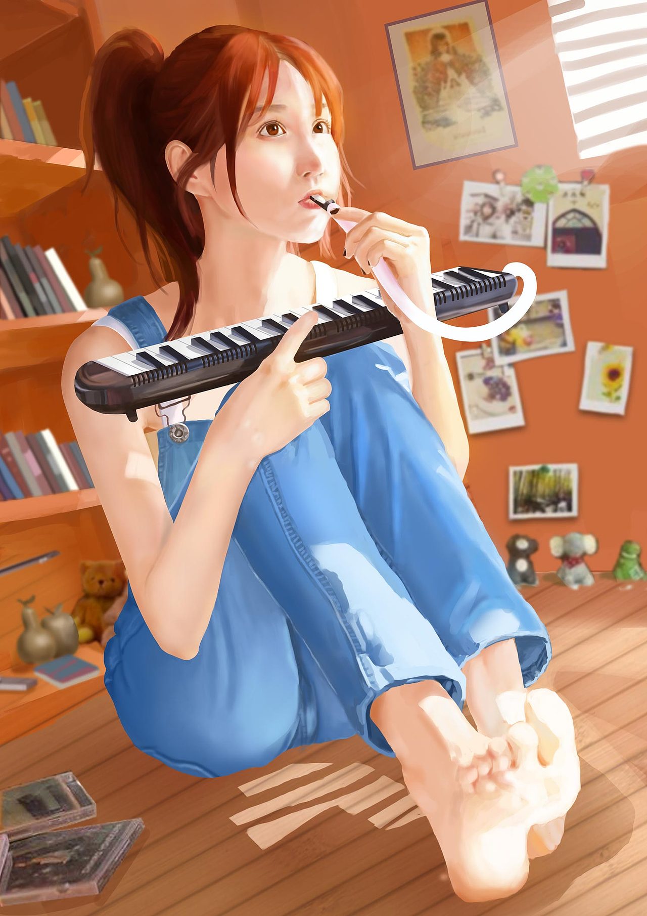 阳光girl（图ZMTAxMzU5ODg0） - 新锐潮流插画 - 站酷设计师yyzx206原创素材 - 站酷ZCOOL
