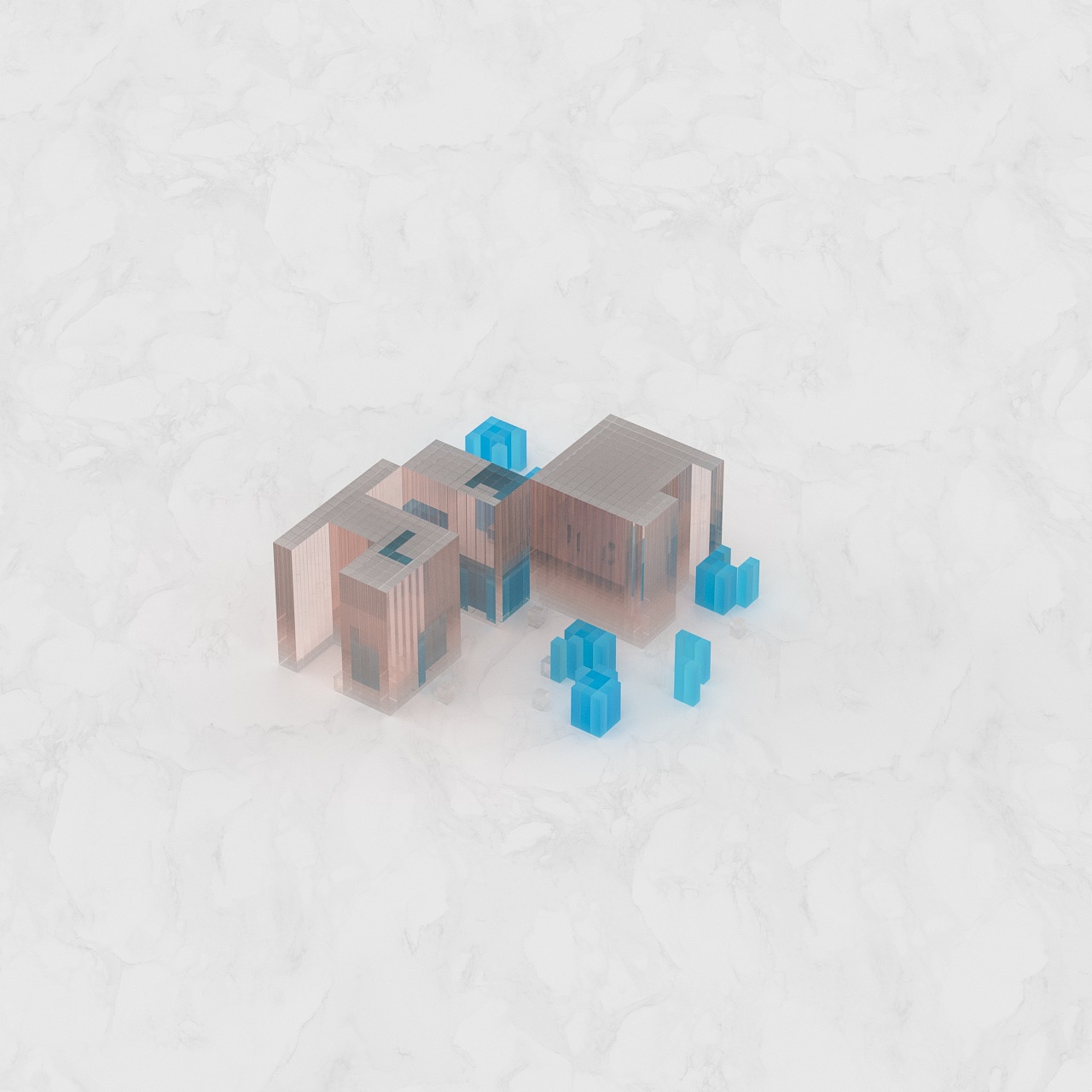 方形构成系列（图ZMjEzNzc3Nzky） - 其他三维 - 站酷设计师鲲化而为鸟原创素材 - 站酷ZCOOL