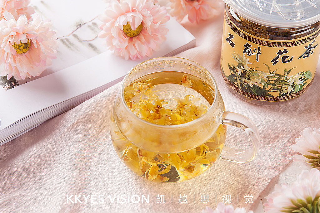 铁皮石斛花茶枫斗干花茶 养生茶 静物拍摄商业摄影（图ZODA0NTcxMjA=） - 产品摄影 - 站酷设计师金光高照商业摄影原创素材 - 站酷ZCOOL