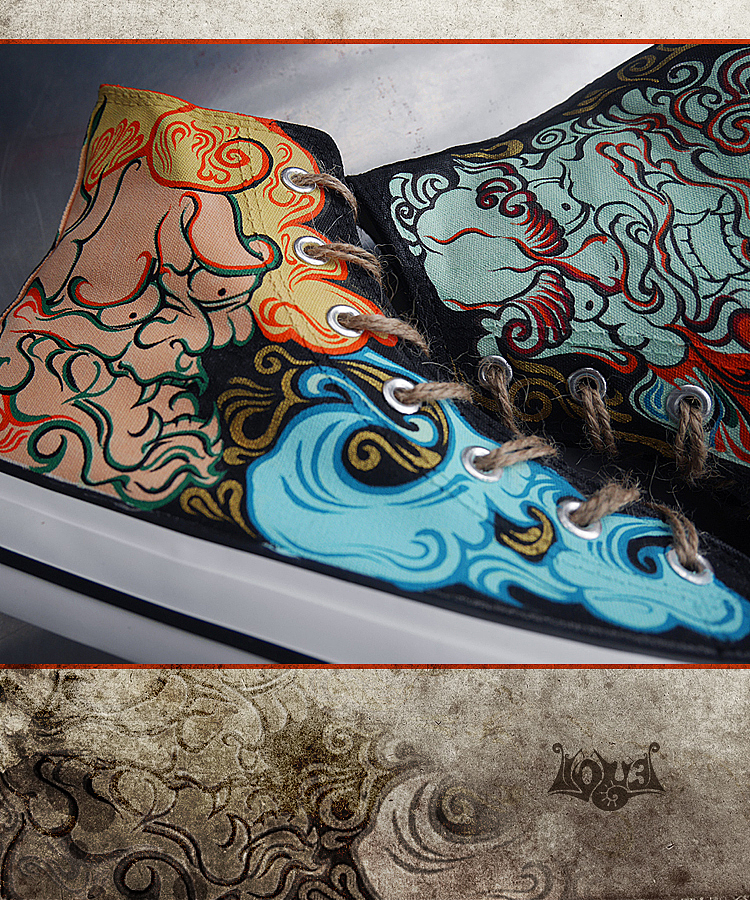 叁公馆十一月·【勇】彩绘鞋履