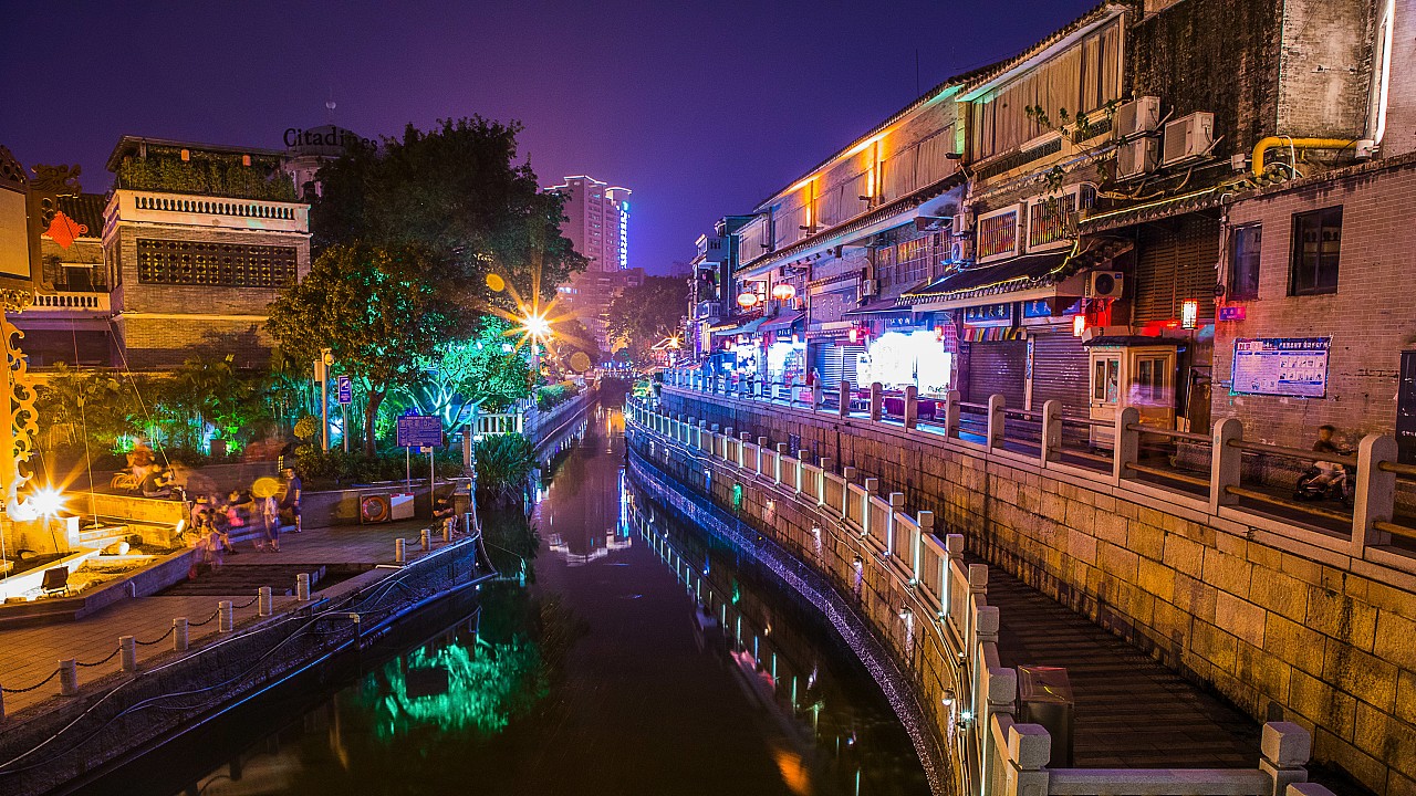 2018-中秋广州荔枝湾-夜景