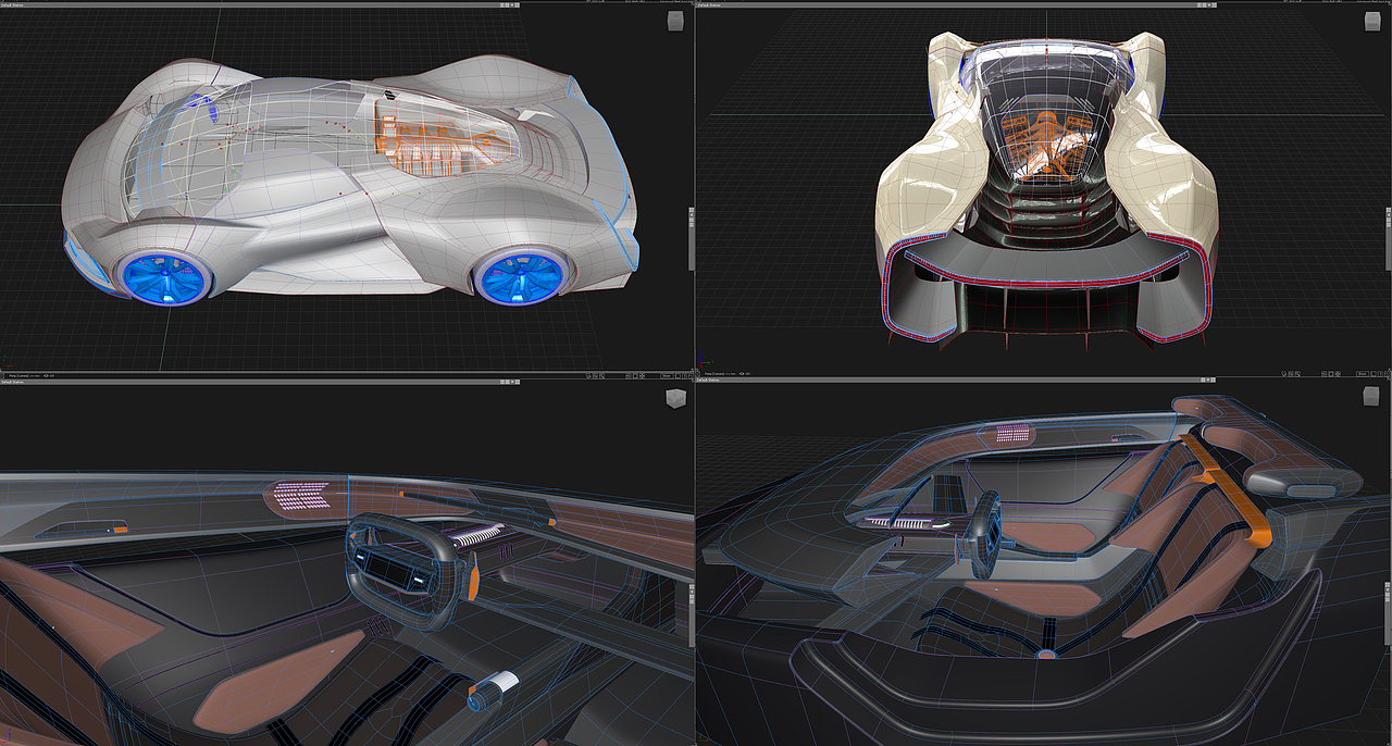 >Fordzilla P1< 福特欧洲网络虚拟游戏赛车设计(2020)（图ZMjM2NjcwMTgw） - 机械/交通 - 站酷设计师benn原创素材 - 站酷ZCOOL