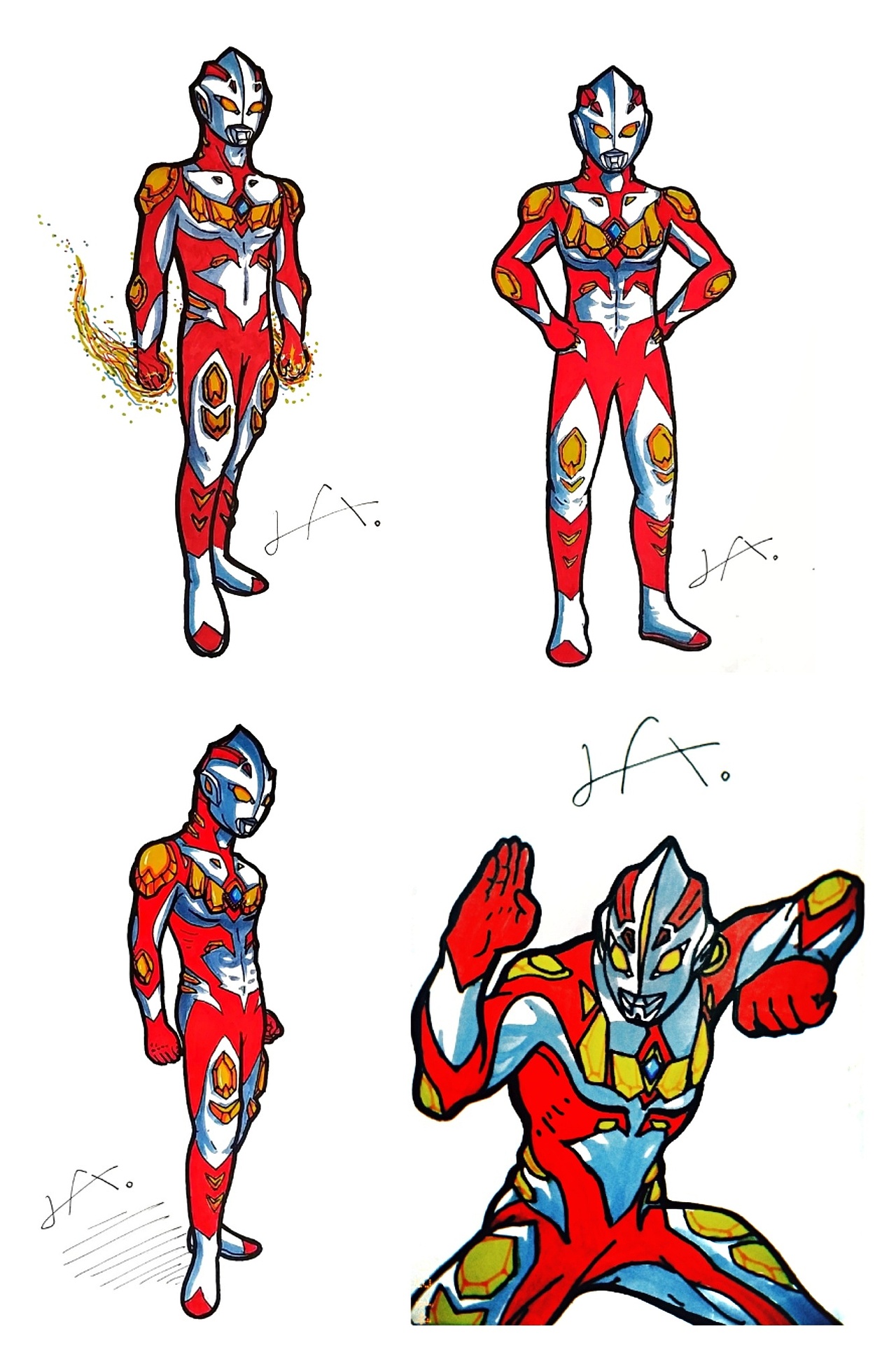 奥特曼（图ZMjAyOTMwOTI0） - 创作习作 - 站酷设计师蒲青空原创素材 - 站酷ZCOOL