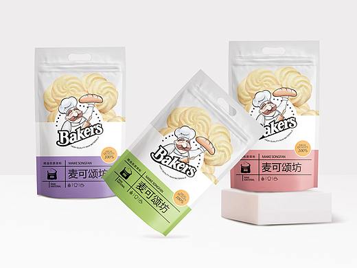 麦可颂坊（个人主页-ZNDU3NDQ3NDA=） - 包装 - 站酷设计师指月品牌策划原创素材 - 站酷ZCOOL
