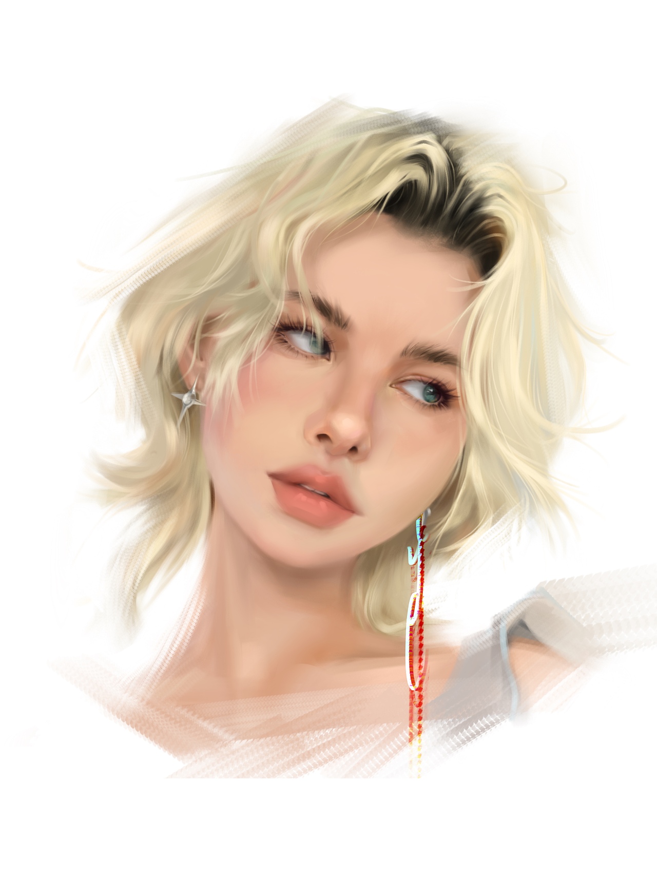 朴实无华的厚涂