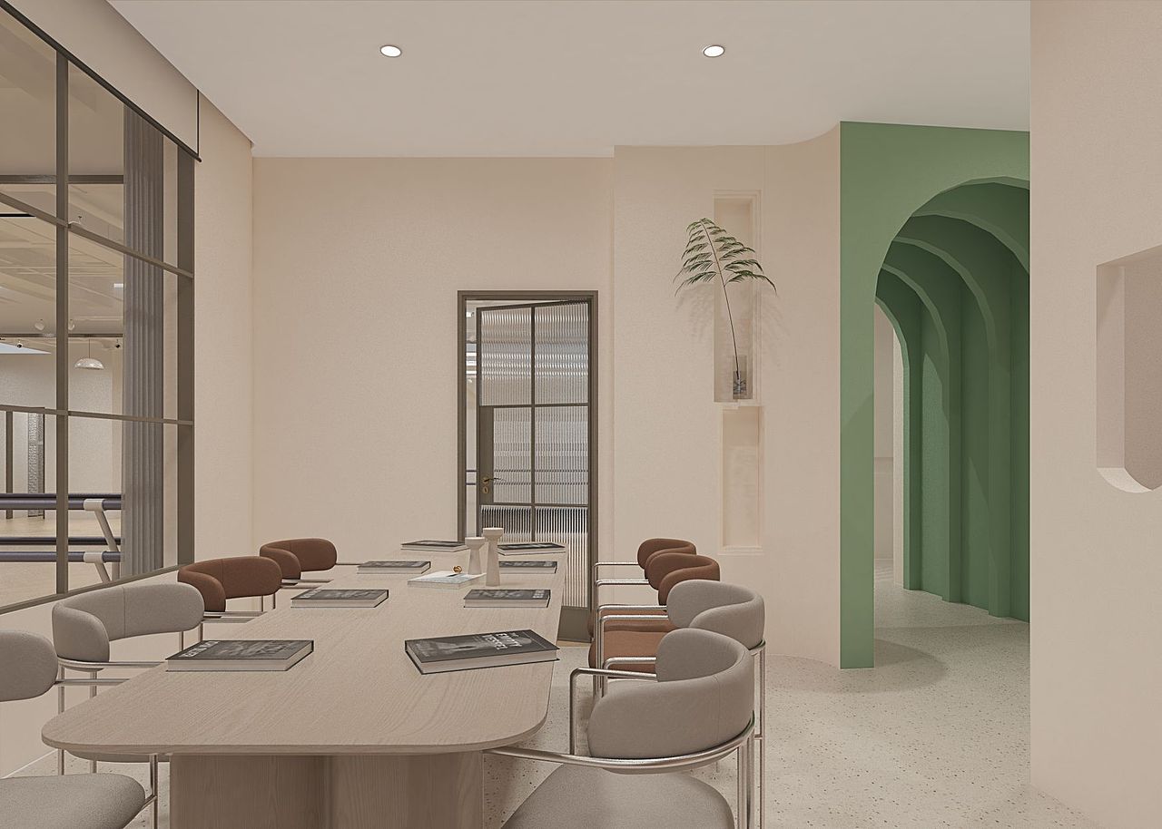 舞蹈室设计（图ZMzUzODYwNzAw） - 商业空间设计 - 站酷设计师设计从业者武强原创素材 - 站酷ZCOOL