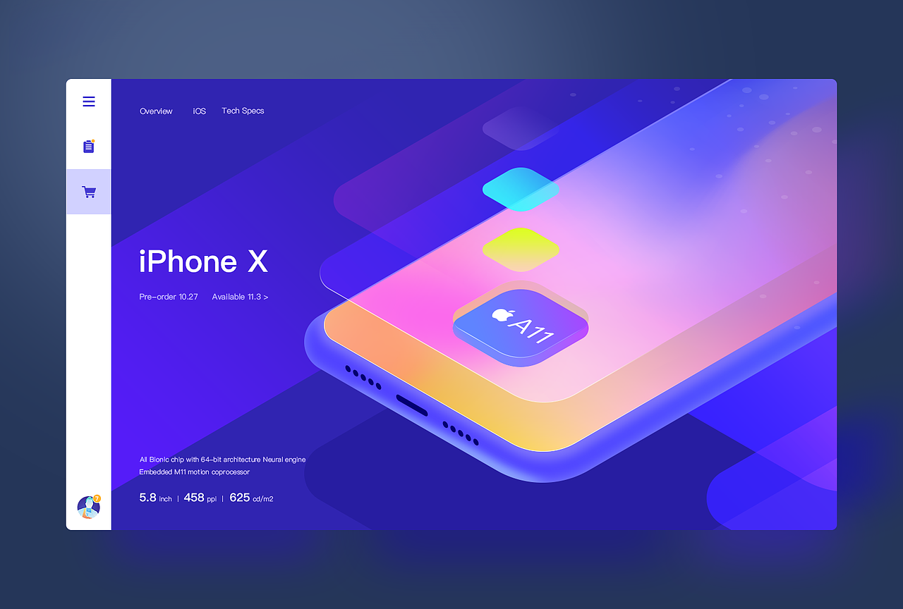 iPhoneX 网页（图ZOTQ0MjQyMDQ=） - 运营设计 - 站酷设计师井犬哈士奇原创素材 - 站酷ZCOOL