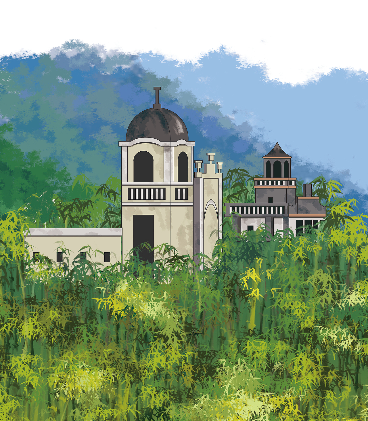 一楼尽见古今情——开平碉楼立体书&立体地图