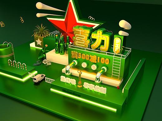 C4D+OC 练习（个人主页-ZNDQwOTQzMDA=） - 其他三维 - 站酷设计师taoleer9原创素材 - 站酷ZCOOL