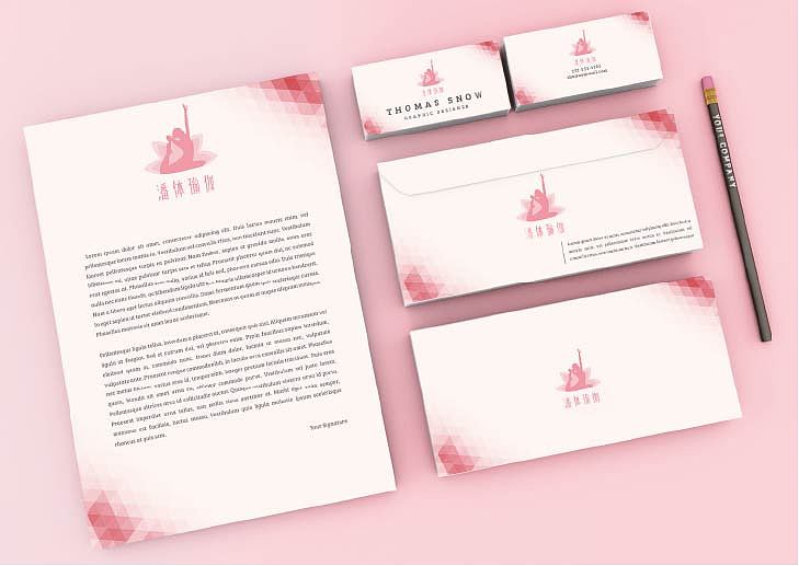 瑜伽logo及VI（图ZMTI0MzkwOTI4） - Logo - 站酷设计师yiyi朝阳无限原创素材 - 站酷ZCOOL