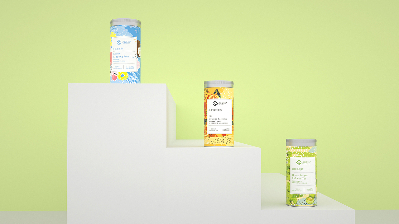 漫茶语-花茶包装设计