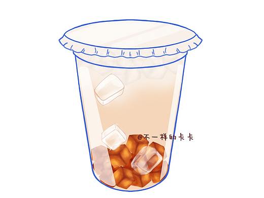 手绘饮料插画