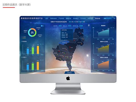 PC端大数据数字大屏