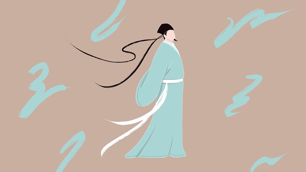 一组古风人物/诗人