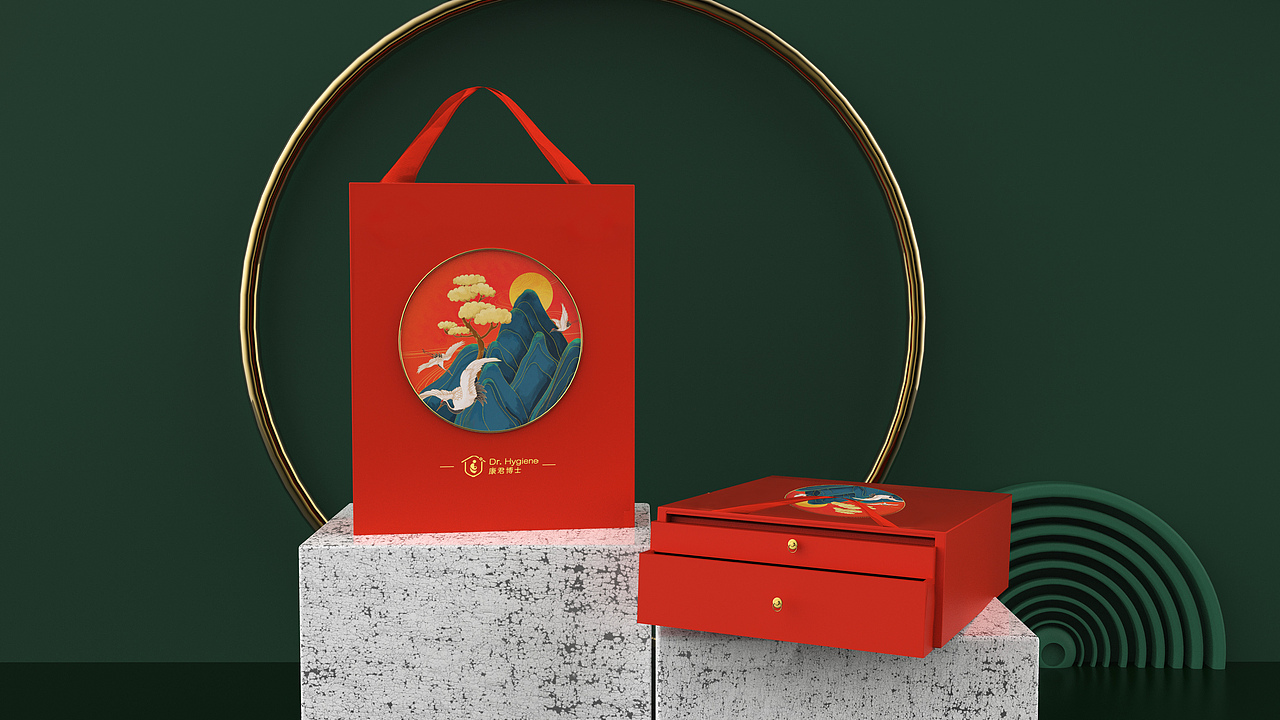 苍松翠柏，云中仙鹤（图ZMjc4MDc0MTAw） - 包装 - 站酷设计师阿鲤一原创素材 - 站酷ZCOOL