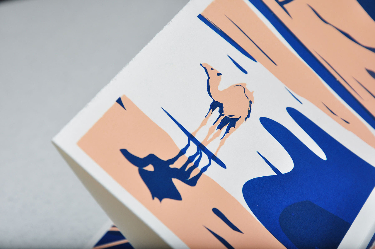 手工丝网印刷 Greeting from the world