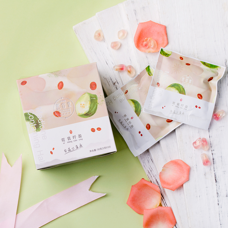 花草茶系列包装插画