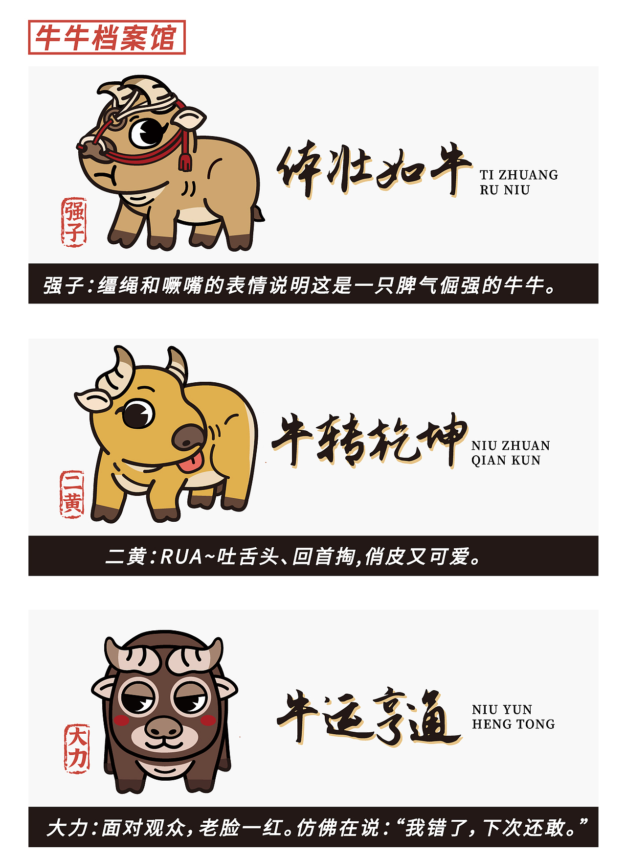 新五牛图2021牛牛五兄弟准备就绪