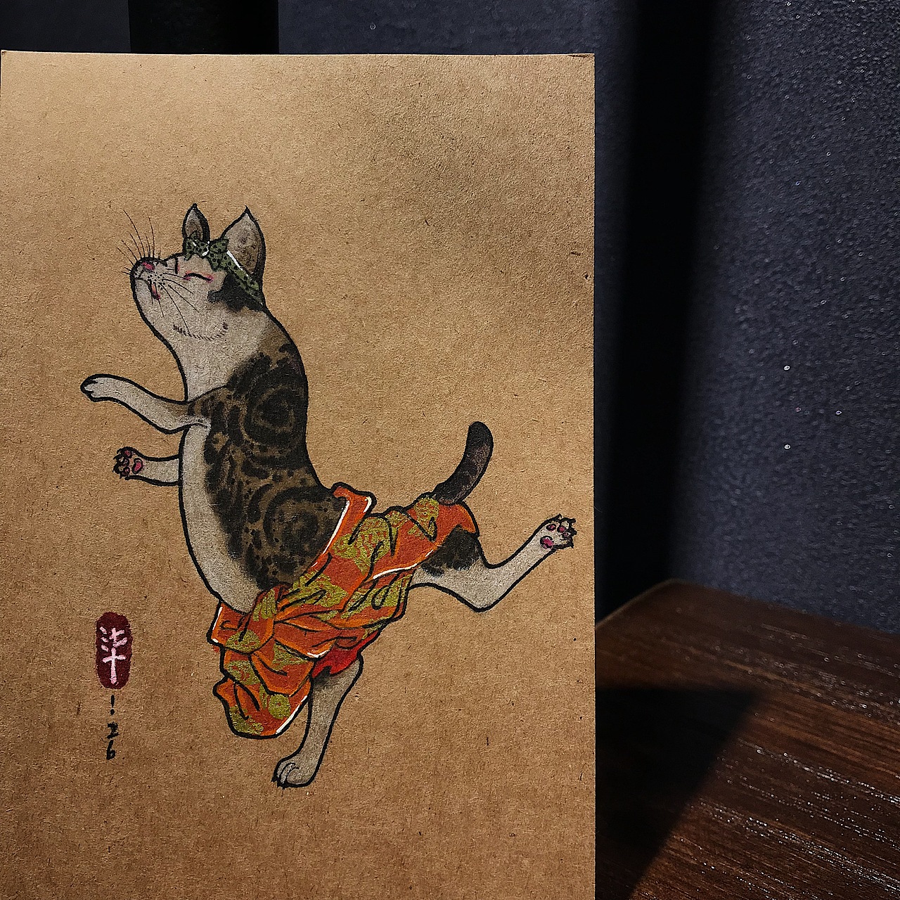 原创 插画 文身手稿