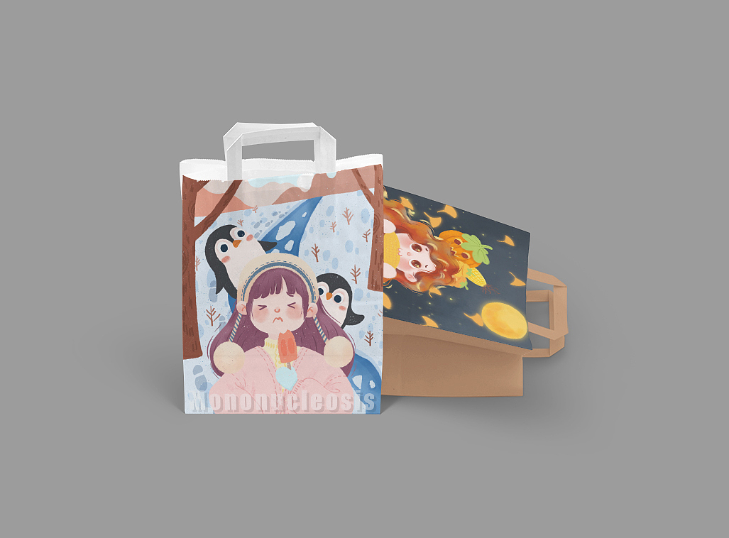 春夏秋冬（图ZMTc1NjE1MTg0） - 创作习作 - 站酷设计师Mononucleosis原创素材 - 站酷ZCOOL