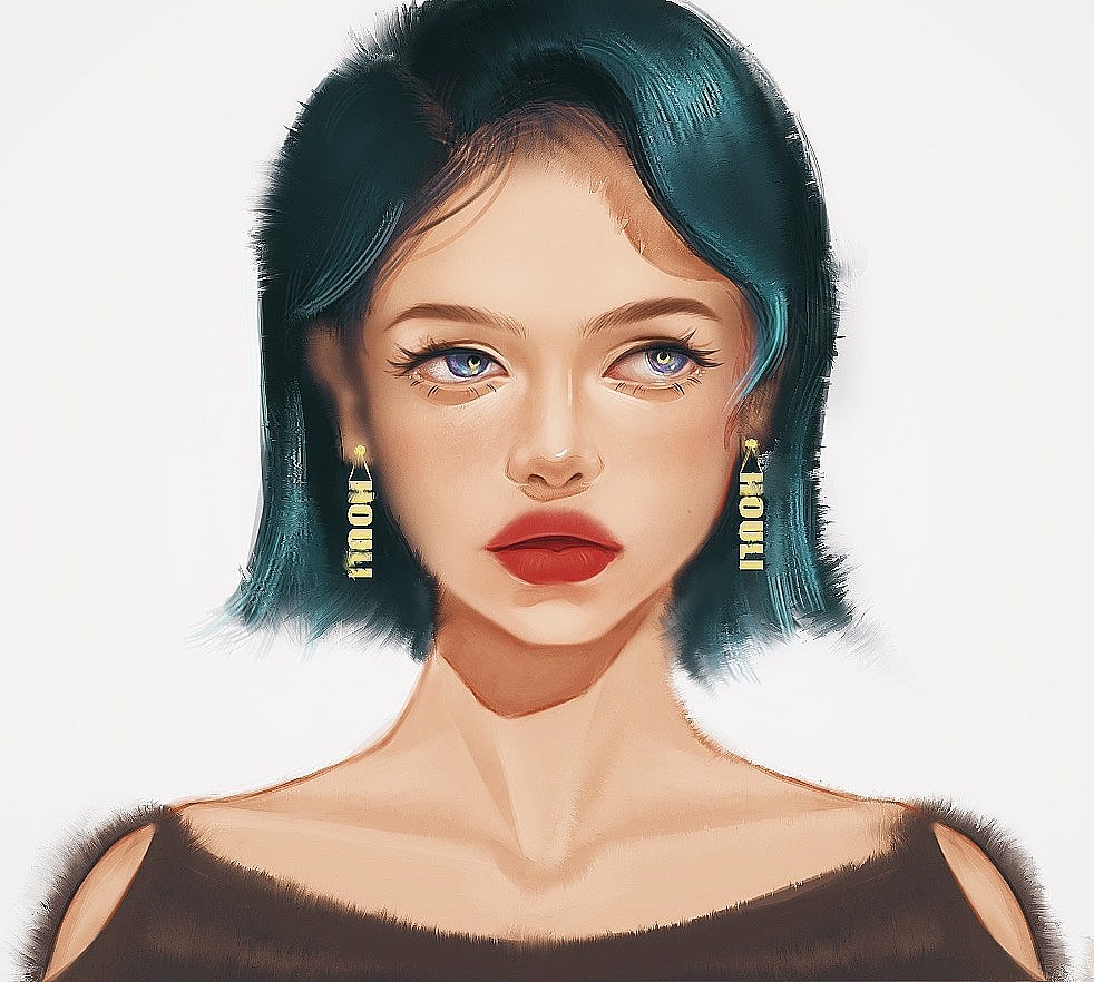 不同的女孩-原创（图ZMTc2NjQ1ODY0） - 创作习作 - 站酷设计师SUholly原创素材 - 站酷ZCOOL