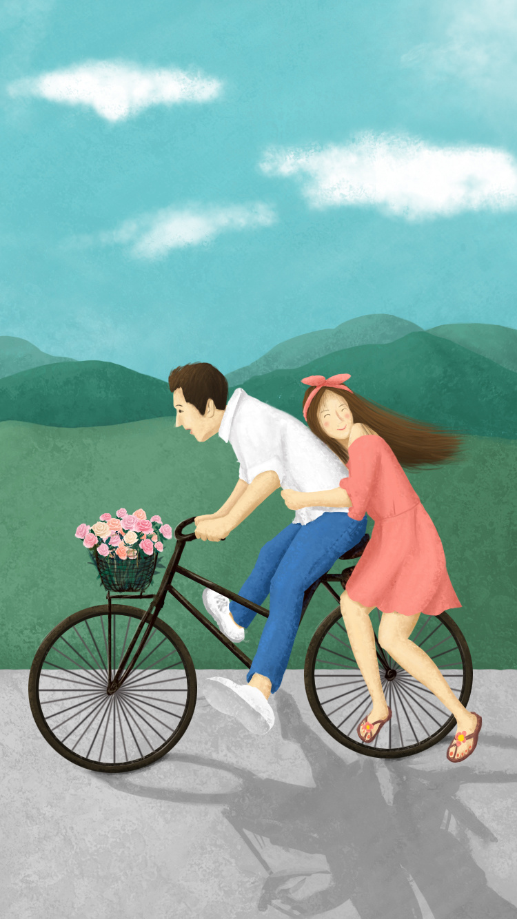 爱你呦|插画|商业插画|zh_may媚 - 原创作品 - 站酷 (zcool)