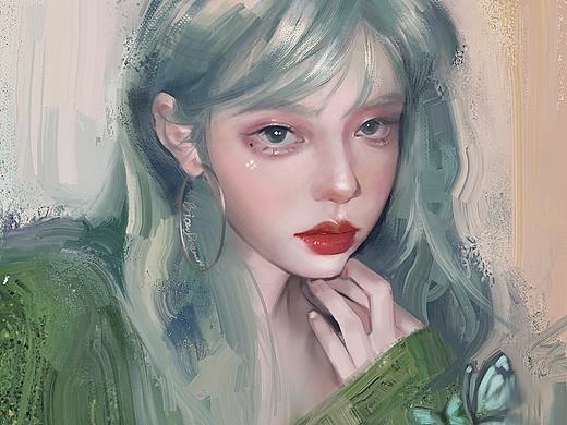 厚涂人像练习