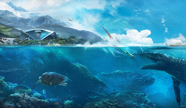 VR游戏ARK PARK前期UI概念设计