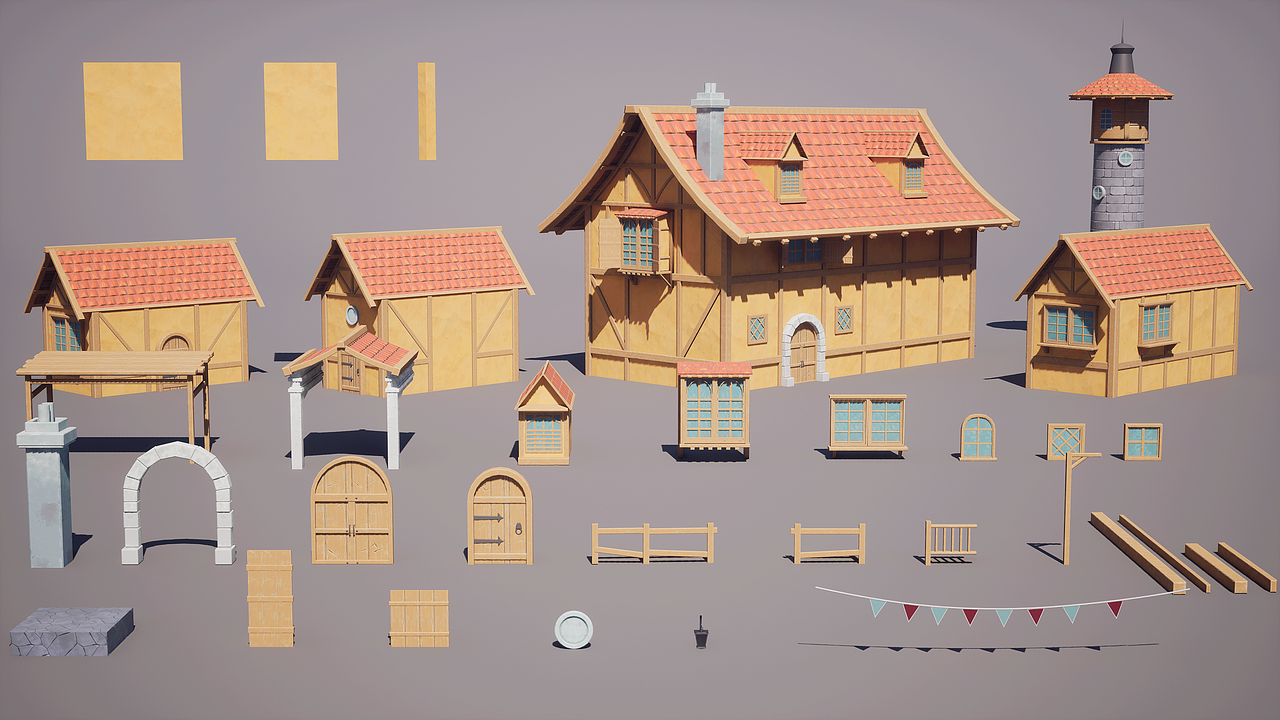 UE5 | 风格化小店（图ZMzU3MTA2NjA0） - 场景 - 站酷设计师牧昂原创素材 - 站酷ZCOOL