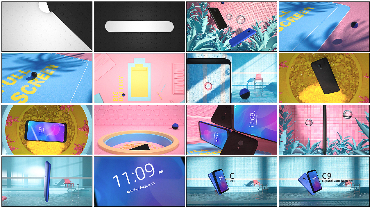 C4D产品动画*3（图ZMTY3MDQ1NTE2） - 动画/影视 - 站酷设计师猫猫C4D原创素材 - 站酷ZCOOL