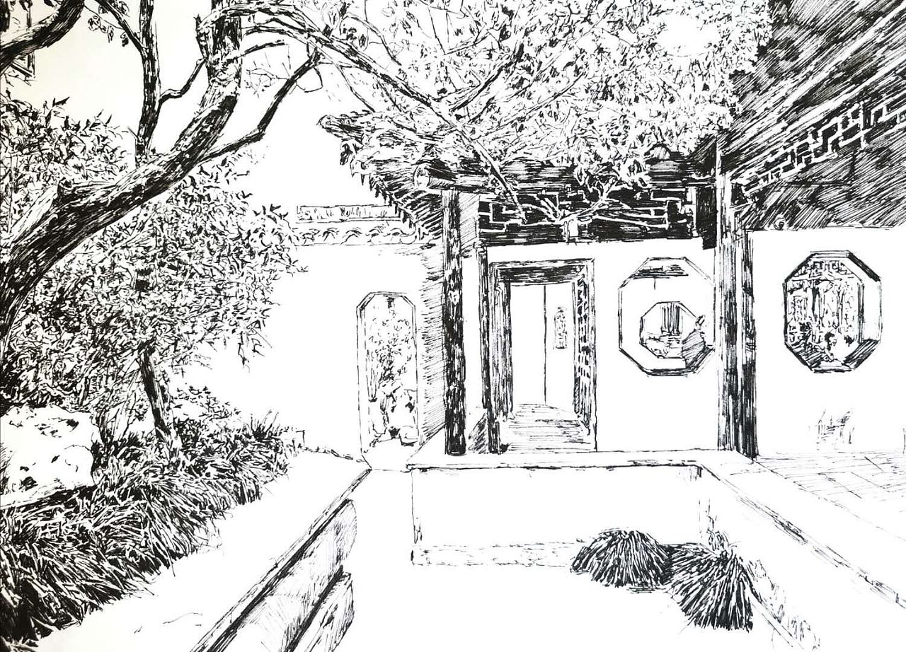 钢笔速写（图ZMjM4NzQzMDI4） - 绘画 - 站酷设计师FDoyle原创素材 - 站酷ZCOOL
