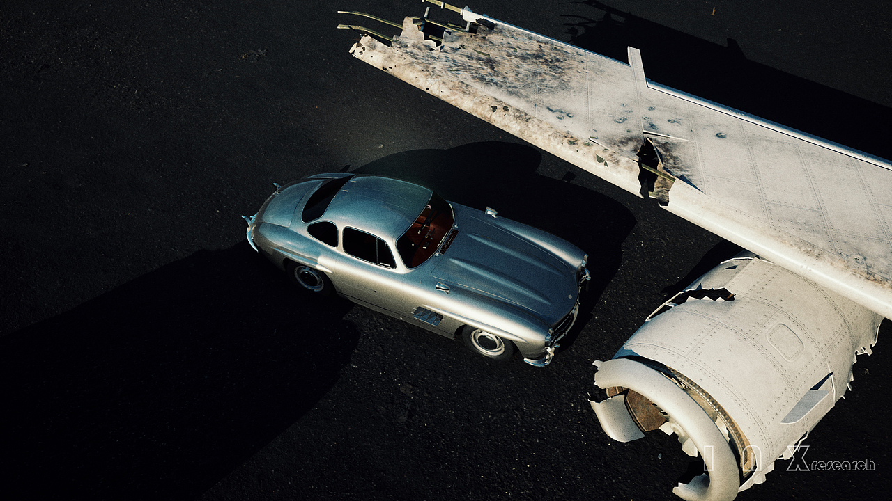 1956 Mercedes Benz 300SL Gullwing UE4 Reserach(图ZMjAzNjUyNDEy) - 机械/交通 - 站酷设计师mclovin原创素材 - 站酷ZCOOL
