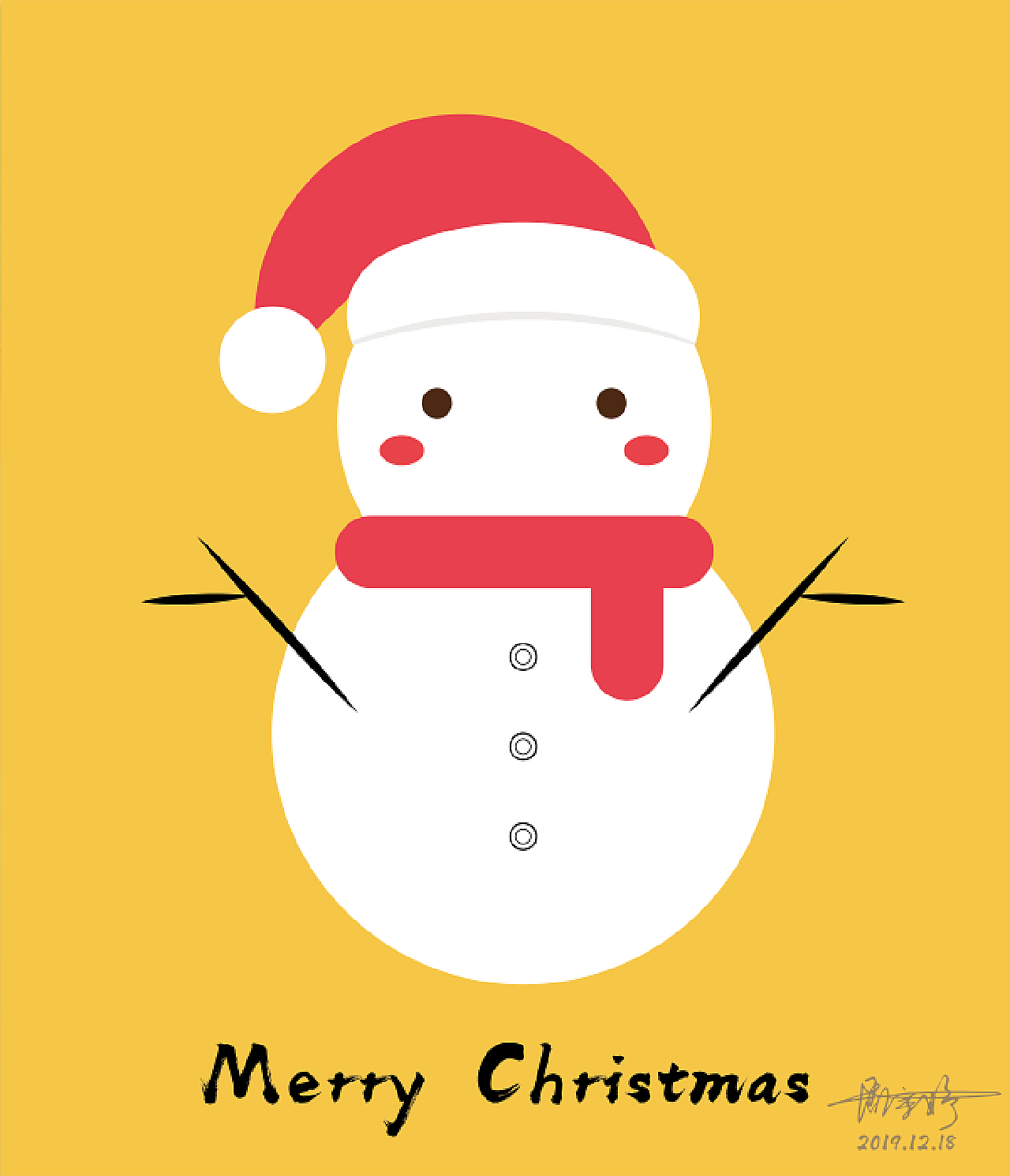 3D圣诞小雪人图片素材-编号09030870-图行天下