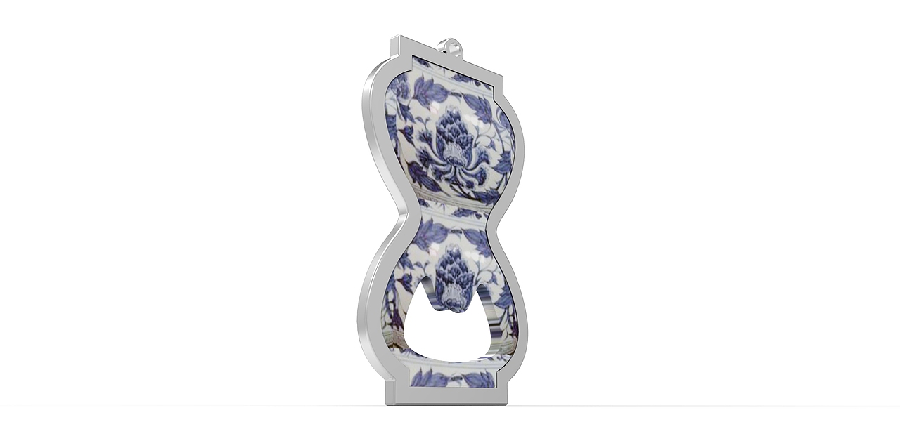包头博物馆纪念品设计——青花启瓶器（图ZNTQ0MzkxMTI=） - 生活用品 - 站酷设计师冬鱼设计原创素材 - 站酷ZCOOL