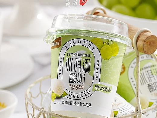 酸奶产品拍摄