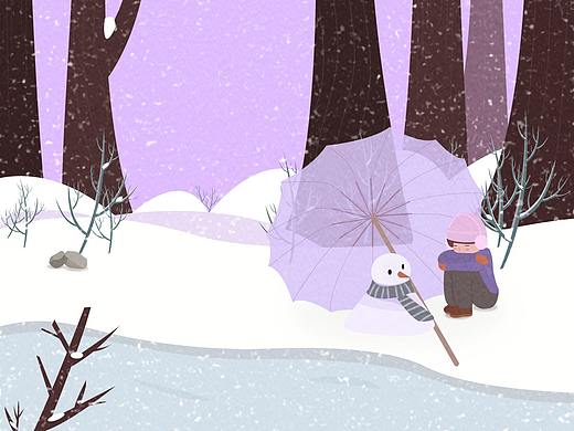 節(jié)氣插畫（個(gè)人主頁(yè)-ZNDE4NDI1ODg=） - 創(chuàng)作習(xí)作 - 站酷設(shè)計(jì)師倔強(qiáng)的勇敢原創(chuàng)素材 - 站酷ZCOOL