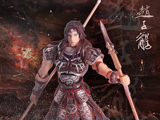 三国系列 3.75寸 可动手办 赵云