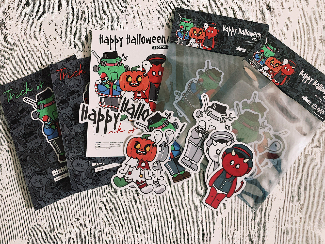 2019万圣节海报组（万圣三巨头）原创角色设计IP（图ZMTgzMjgyNjA0） - IP形象 - 站酷设计师众枝巢原创素材 - 站酷ZCOOL