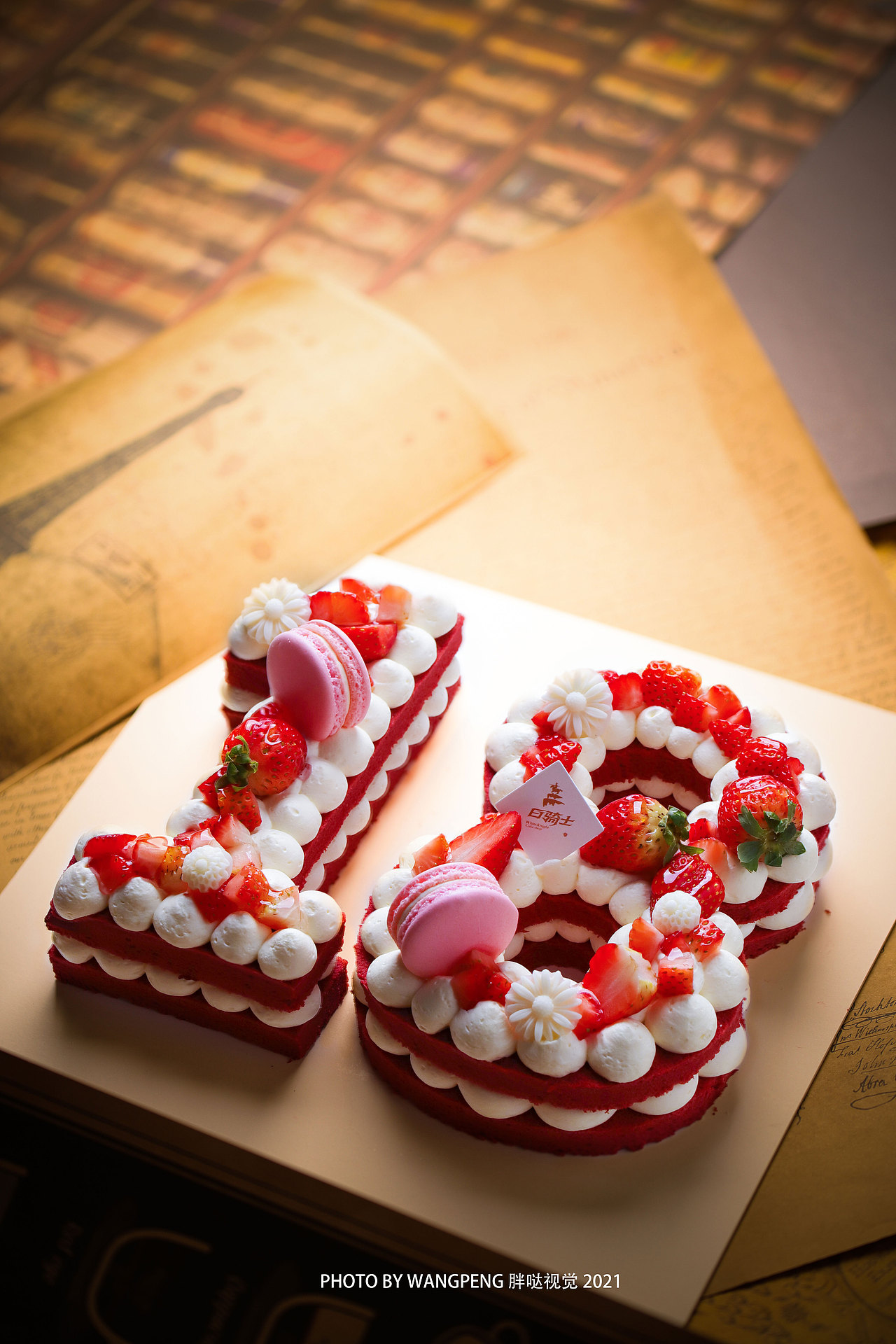 生日蛋糕产品摄影作品