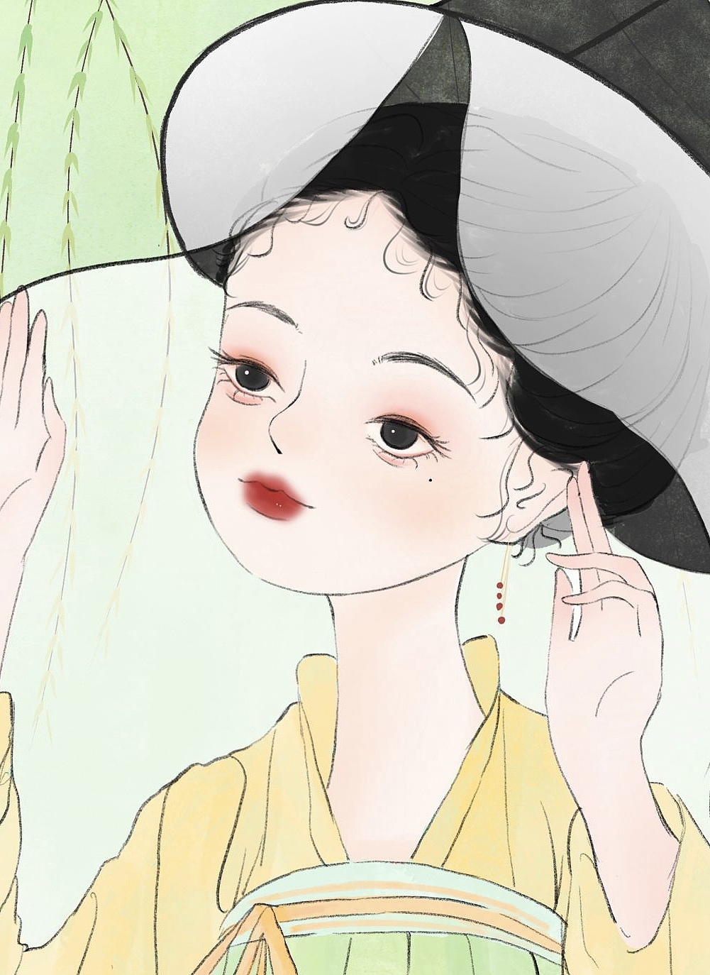 二十四節(jié)氣 立春（圖ZMjg5ODU3Mzcy） - 商業(yè)插畫(huà) - 站酷設(shè)計(jì)師半斤魚(yú)噢原創(chuàng)素材 - 站酷ZCOOL