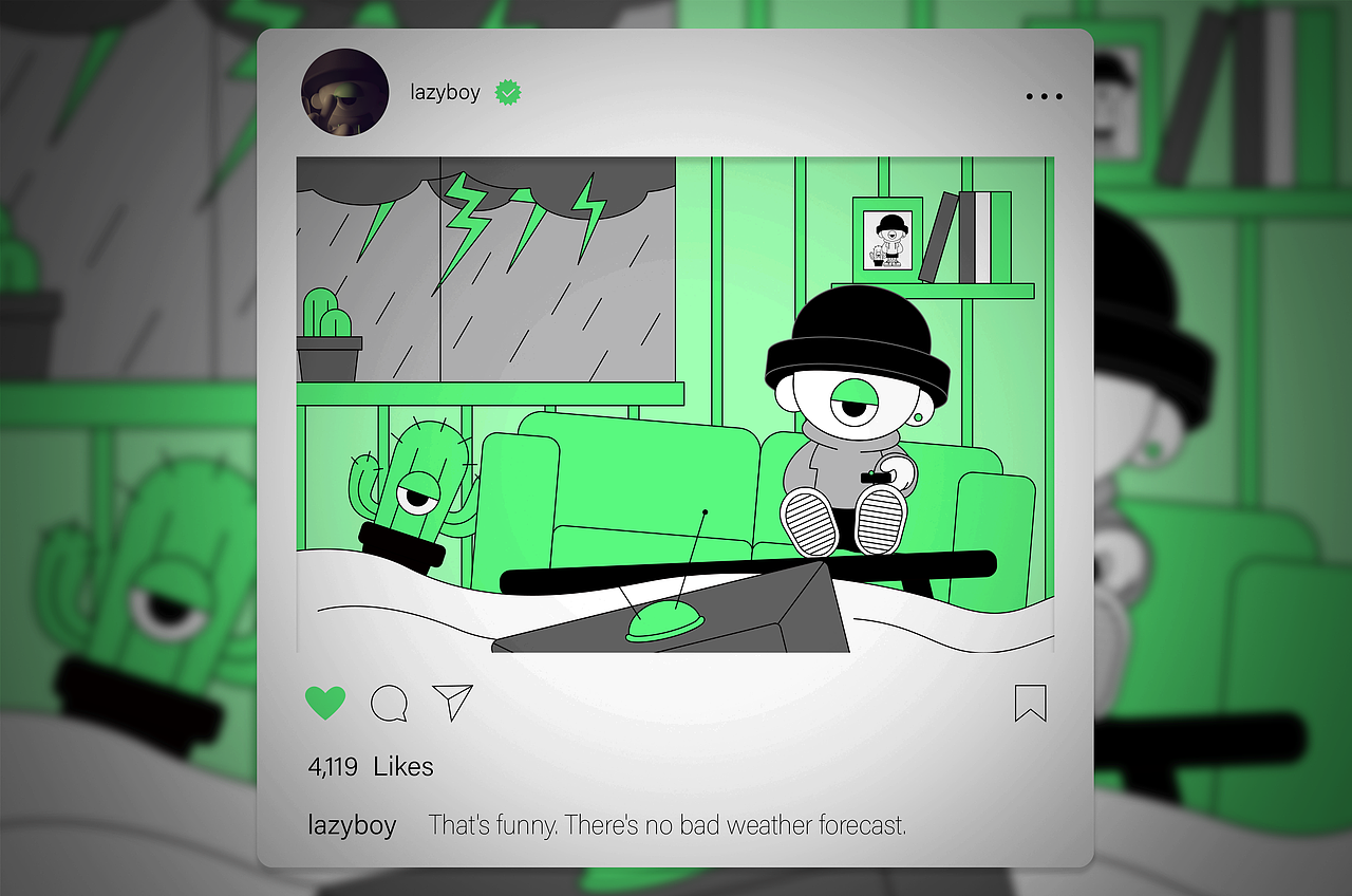 《LAZY BOY》个人IP作品集