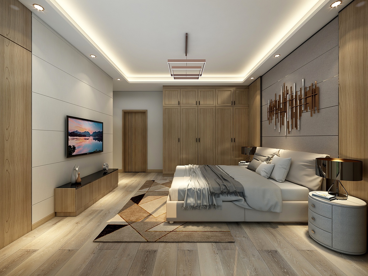 大平层——小情调