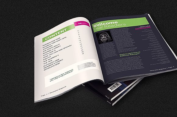 高端大气企业杂志画册模板