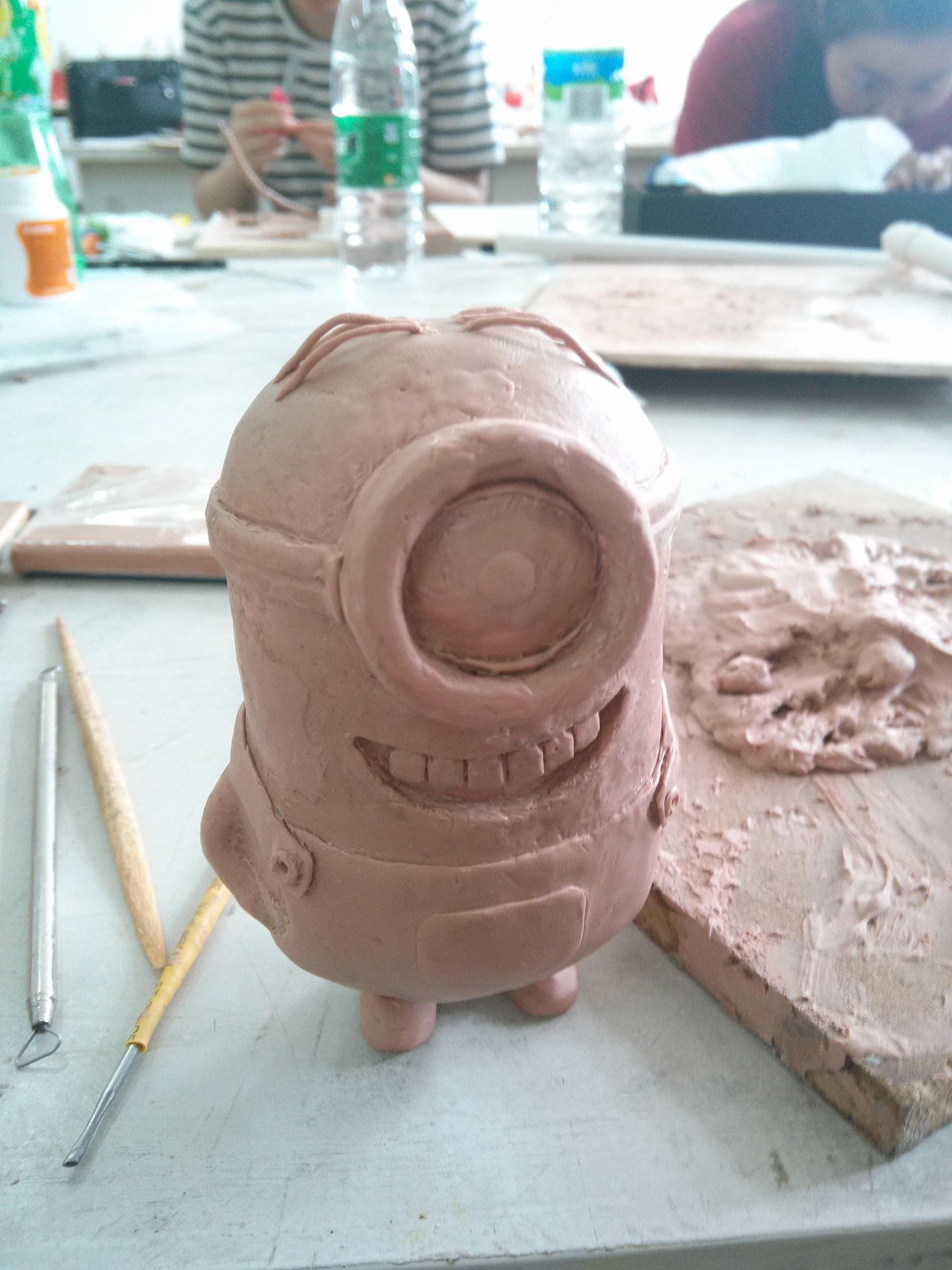 好了,接下来就是油泥啦