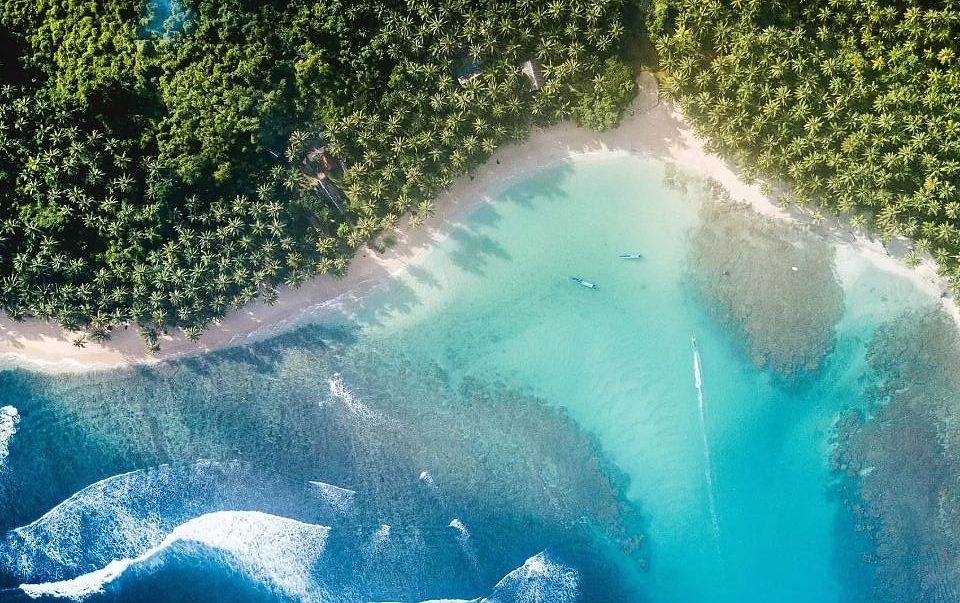 扁平插画 风景临摹