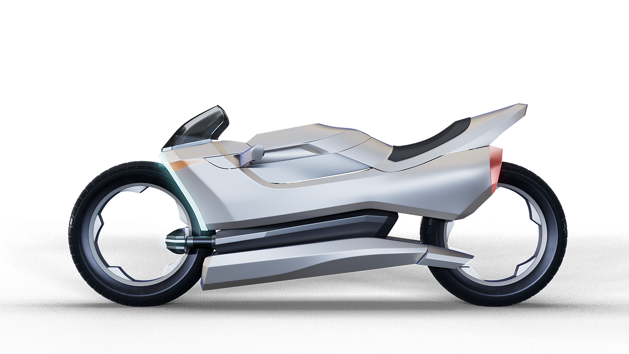 x-ring未来电动摩托车设计