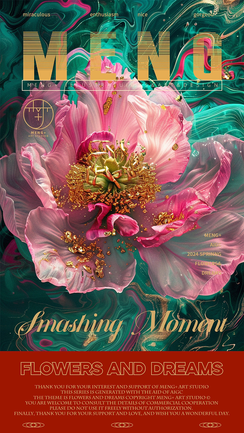 花与梦（图ZMzY1Nzg2ODU2） - AI作品 - 站酷设计师MENG十原创素材 - 站酷ZCOOL