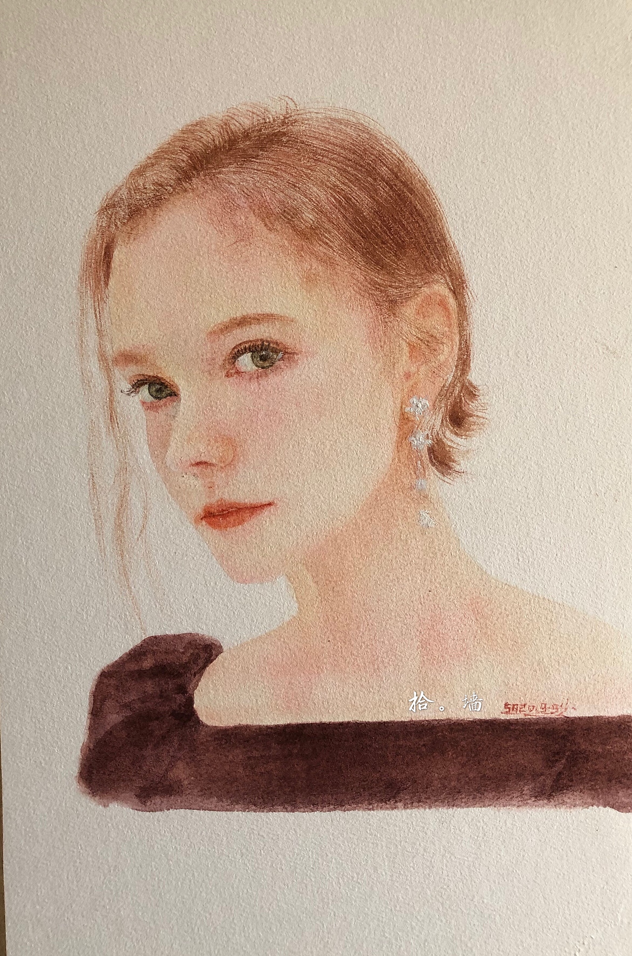 水彩人物练习|纯艺术|绘画|joicex_原创作品-站酷zcool